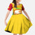 Mali Landmarks Family Matching Off Shoulder Maxi Dress and Hawaiian Shirt Cultural Patterns & Famous Tourist Destinations