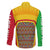 Mali Landmarks Family Matching Off Shoulder Maxi Dress and Hawaiian Shirt Cultural Patterns & Famous Tourist Destinations