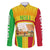 Mali Landmarks Family Matching Puletasi and Hawaiian Shirt Cultural Patterns & Famous Tourist Destinations