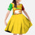 Mali Landmarks Family Matching Summer Maxi Dress and Hawaiian Shirt Cultural Patterns & Famous Tourist Destinations
