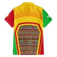 Mali Landmarks Family Matching Tank Maxi Dress and Hawaiian Shirt Cultural Patterns & Famous Tourist Destinations