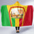 Mali Landmarks Hooded Blanket Cultural Patterns & Famous Tourist Destinations