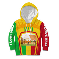 Mali Landmarks Kid Hoodie Cultural Patterns & Famous Tourist Destinations