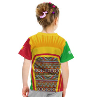 Mali Landmarks Kid T Shirt Cultural Patterns & Famous Tourist Destinations
