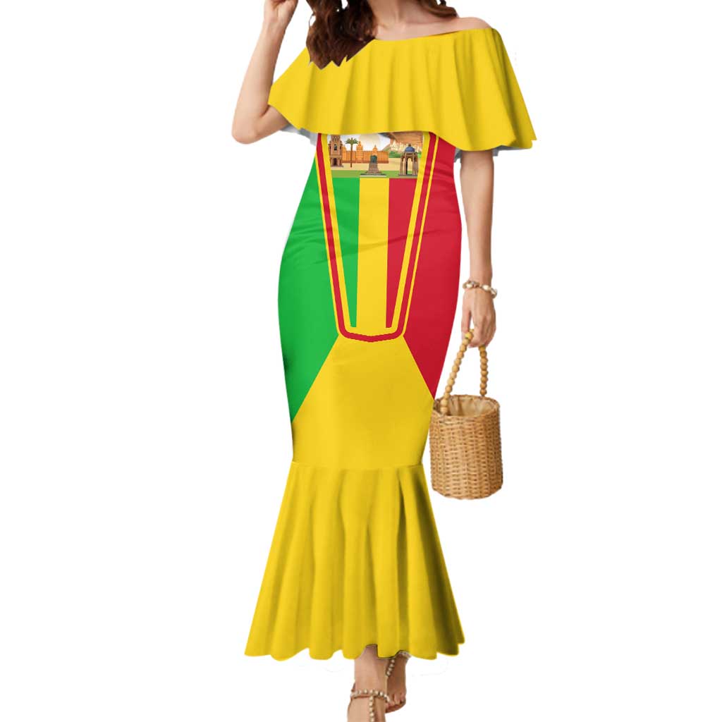 Mali Landmarks Mermaid Dress Cultural Patterns & Famous Tourist Destinations