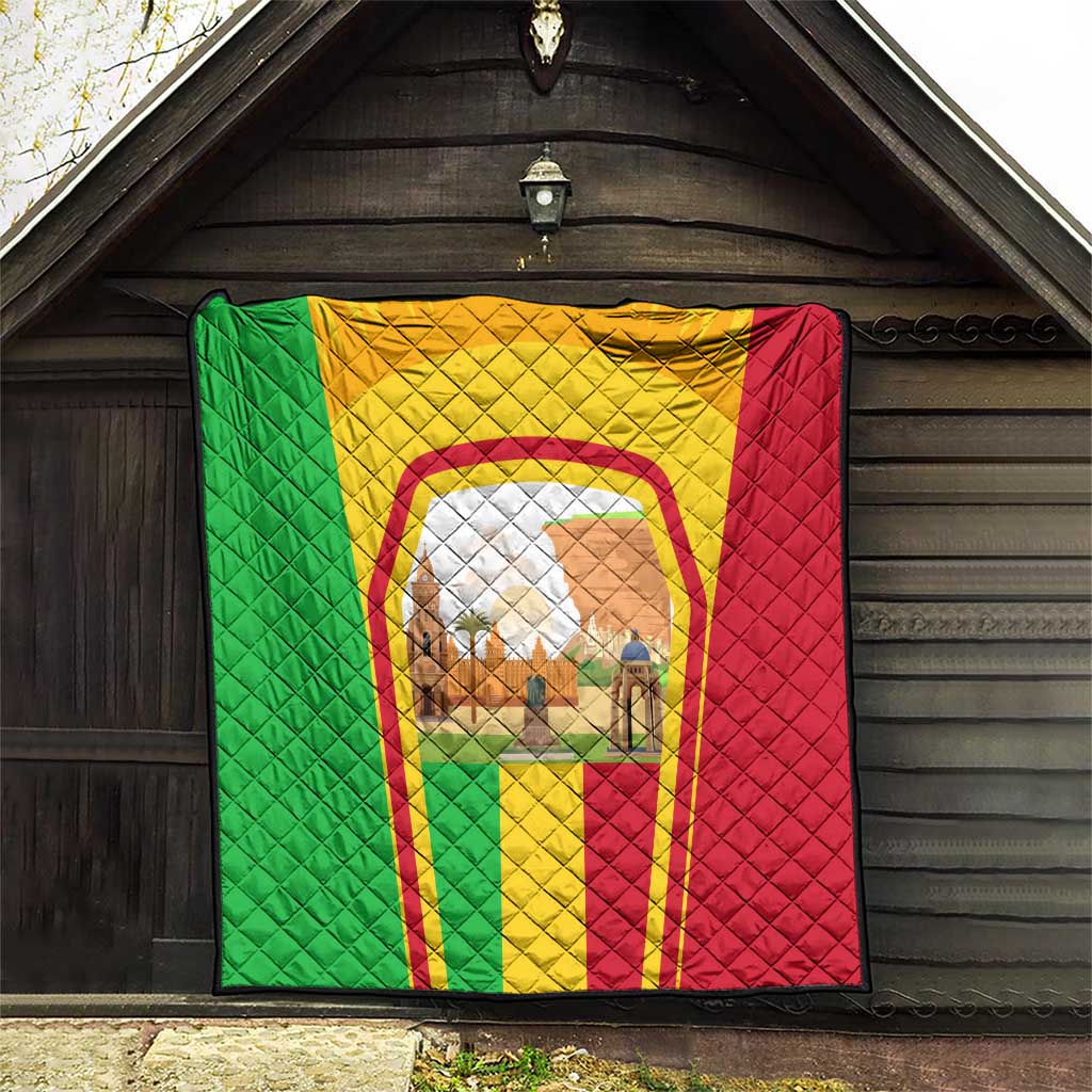Mali Landmarks Quilt Cultural Patterns & Famous Tourist Destinations