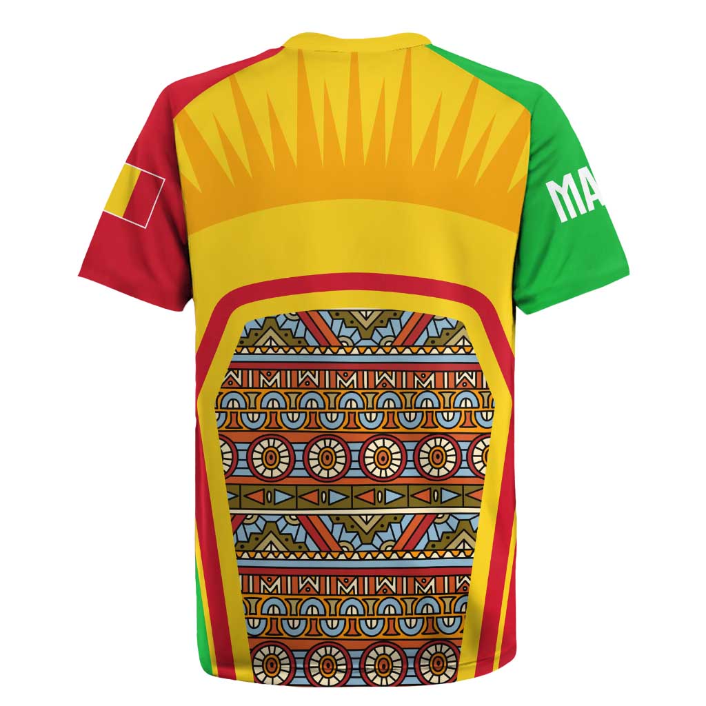 Mali Landmarks Rugby Jersey Cultural Patterns & Famous Tourist Destinations