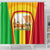 Mali Landmarks Shower Curtain Cultural Patterns & Famous Tourist Destinations