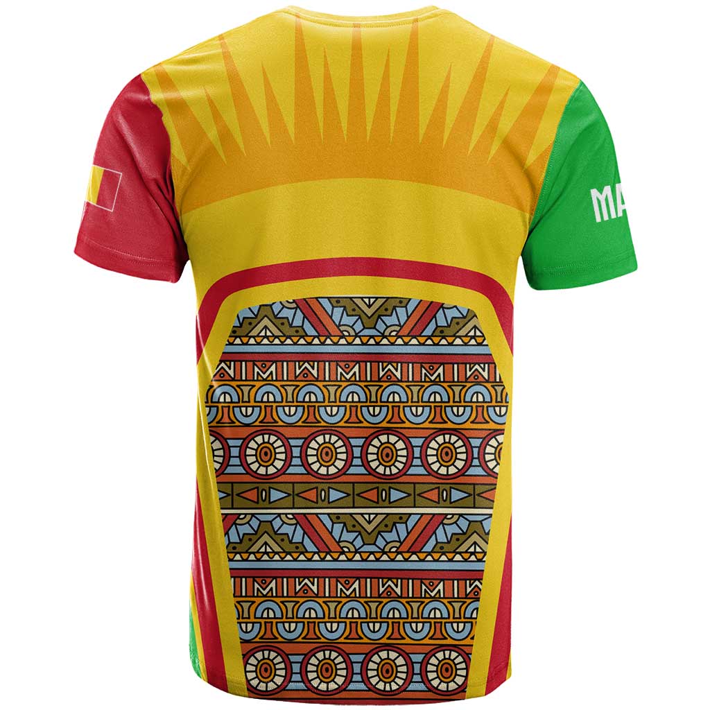Mali Landmarks T Shirt Cultural Patterns & Famous Tourist Destinations