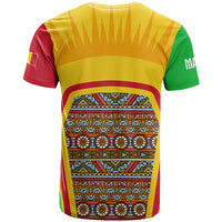 Mali Landmarks T Shirt Cultural Patterns & Famous Tourist Destinations
