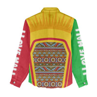 Mali Landmarks Women Casual Shirt Cultural Patterns & Famous Tourist Destinations