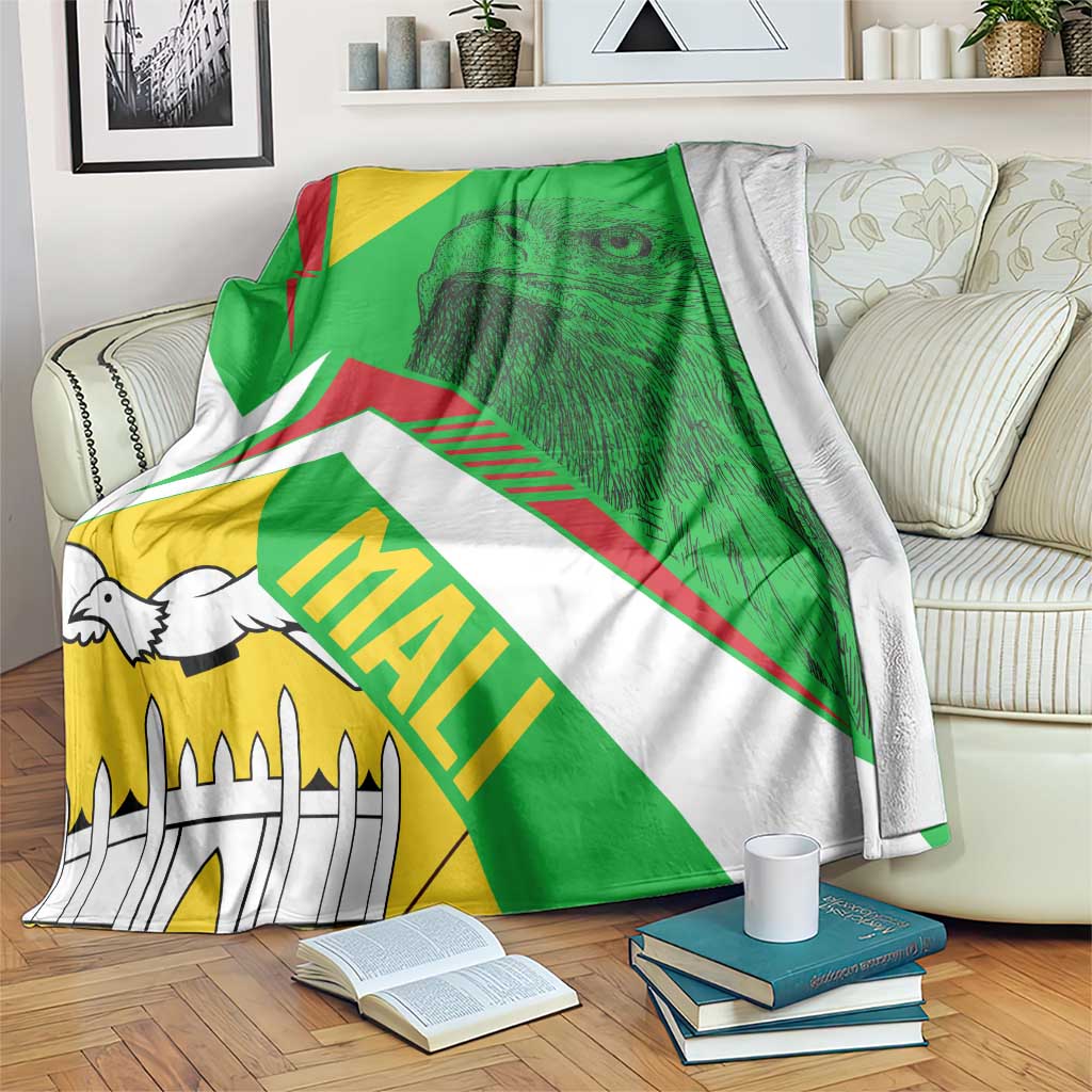Mali Vulture Blanket National Emblem Details & Traditional Patterns