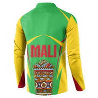 Mali Vulture Button Sweatshirt National Emblem Details & Traditional Patterns