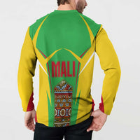 Mali Vulture Button Sweatshirt National Emblem Details & Traditional Patterns