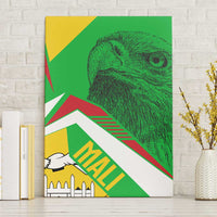 Mali Vulture Canvas Wall Art National Emblem Details & Traditional Patterns