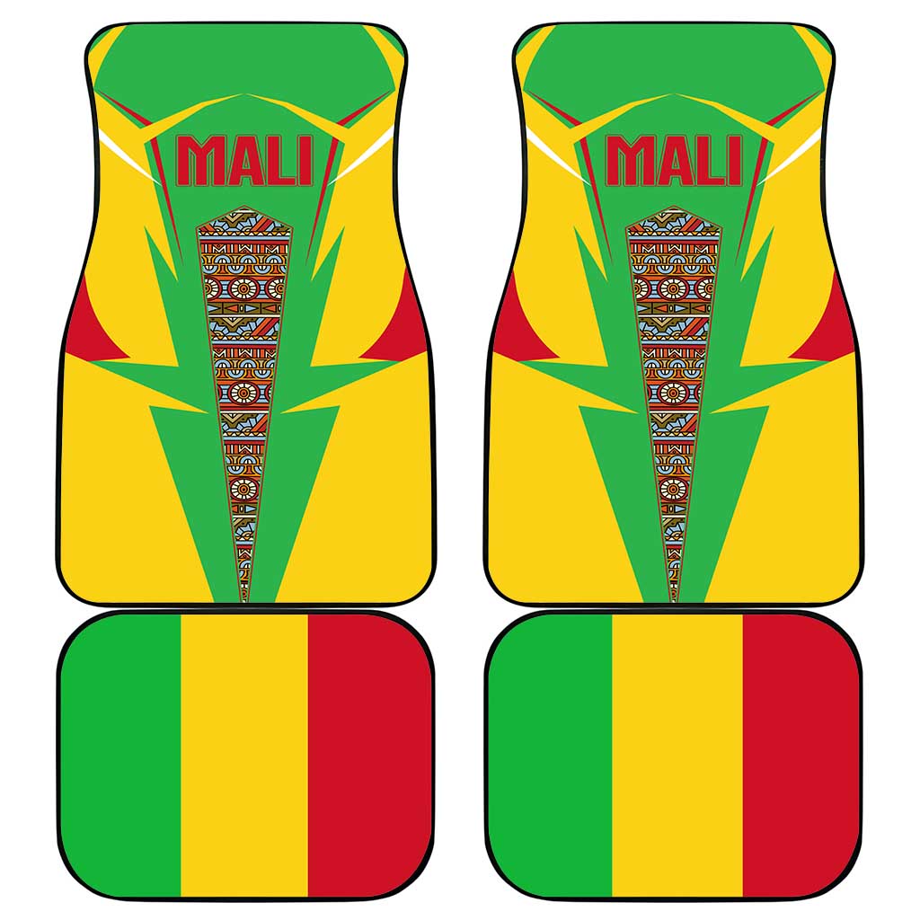 Mali Vulture Car Mats National Emblem Details & Traditional Patterns