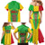Mali Vulture Family Matching Mermaid Dress and Hawaiian Shirt National Emblem Details & Traditional Patterns