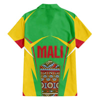 Mali Vulture Family Matching Off The Shoulder Long Sleeve Dress and Hawaiian Shirt National Emblem Details & Traditional Patterns