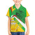 Mali Vulture Family Matching Off Shoulder Maxi Dress and Hawaiian Shirt National Emblem Details & Traditional Patterns