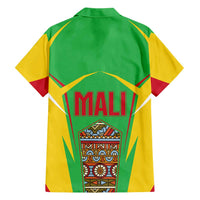 Mali Vulture Family Matching Short Sleeve Bodycon Dress and Hawaiian Shirt National Emblem Details & Traditional Patterns