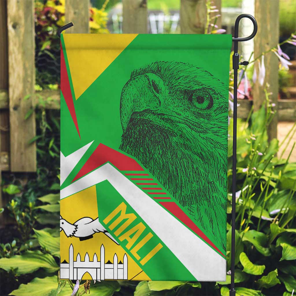 Mali Vulture Garden Flag National Emblem Details & Traditional Patterns