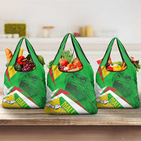 Mali Vulture Grocery Bag National Emblem Details & Traditional Patterns