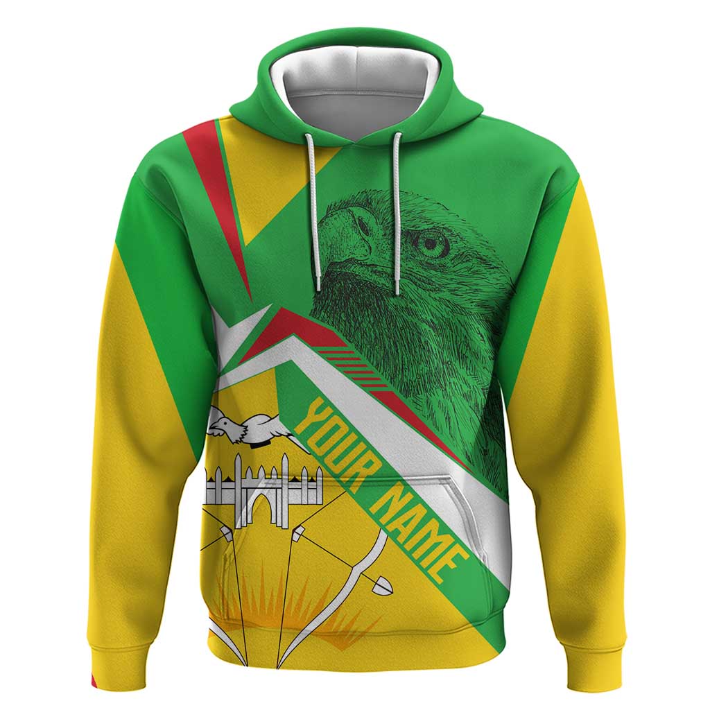 Mali Vulture Hoodie National Emblem Details & Traditional Patterns