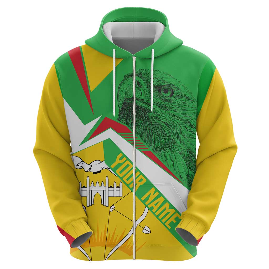 Mali Vulture Hoodie National Emblem Details & Traditional Patterns