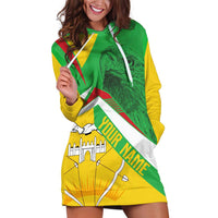 Mali Vulture Hoodie Dress National Emblem Details & Traditional Patterns