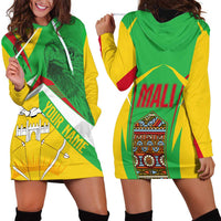 Mali Vulture Hoodie Dress National Emblem Details & Traditional Patterns