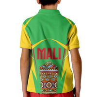 Mali Vulture Kid Polo Shirt National Emblem Details & Traditional Patterns