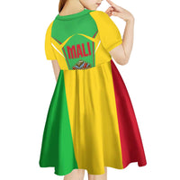 Mali Vulture Kid Short Sleeve Dress National Emblem Details & Traditional Patterns