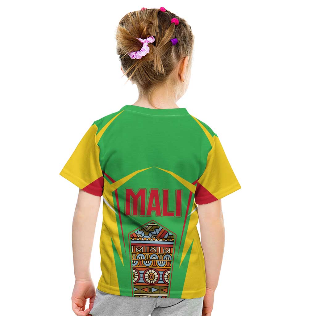 Mali Vulture Kid T Shirt National Emblem Details & Traditional Patterns