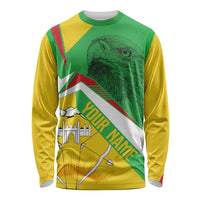 Mali Vulture Long Sleeve Shirt National Emblem Details & Traditional Patterns