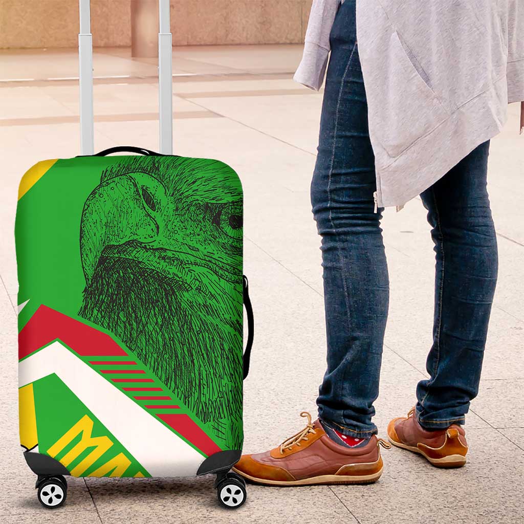 Mali Vulture Luggage Cover National Emblem Details & Traditional Patterns