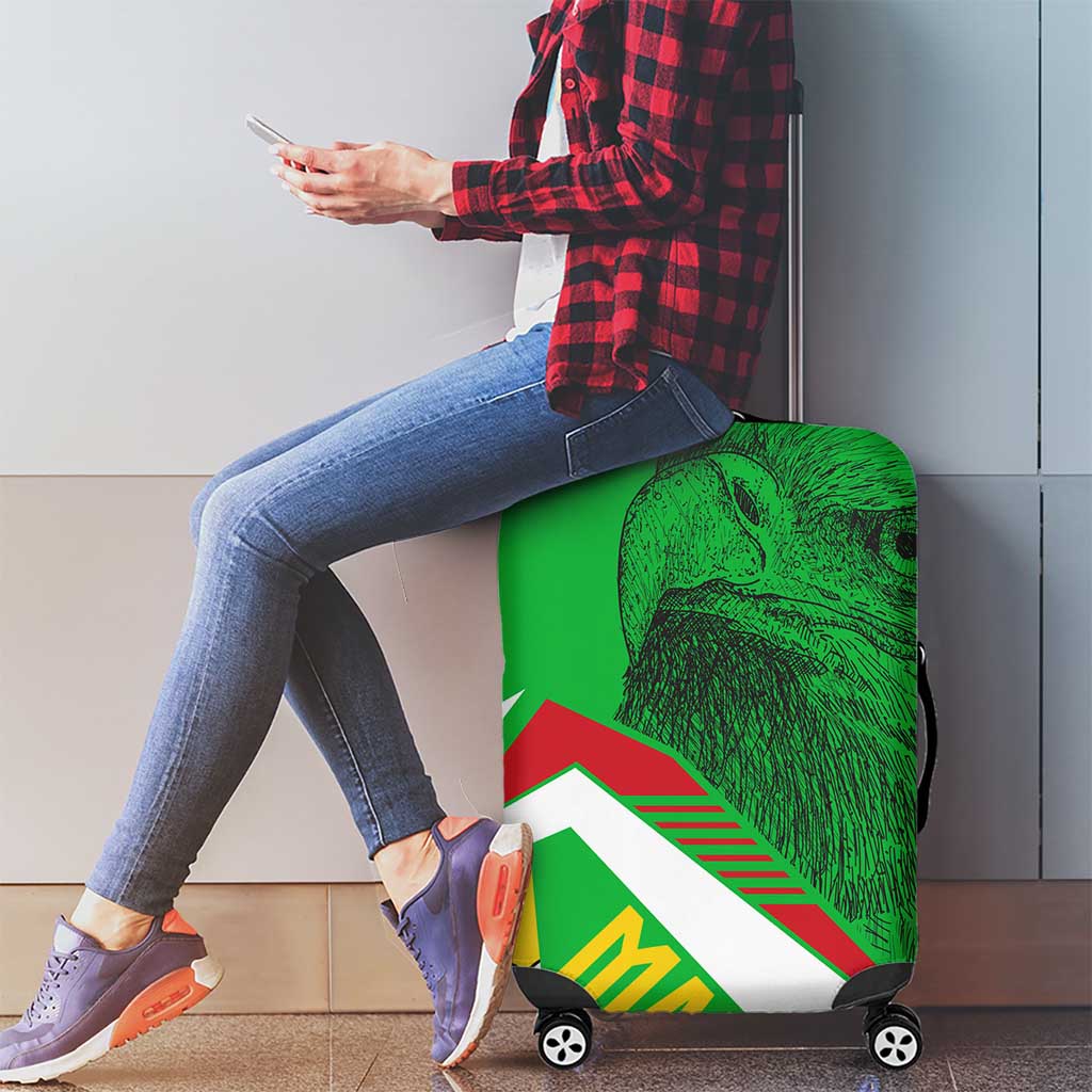 Mali Vulture Luggage Cover National Emblem Details & Traditional Patterns
