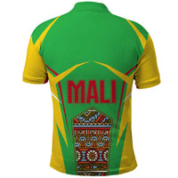 Mali Vulture Polo Shirt National Emblem Details & Traditional Patterns