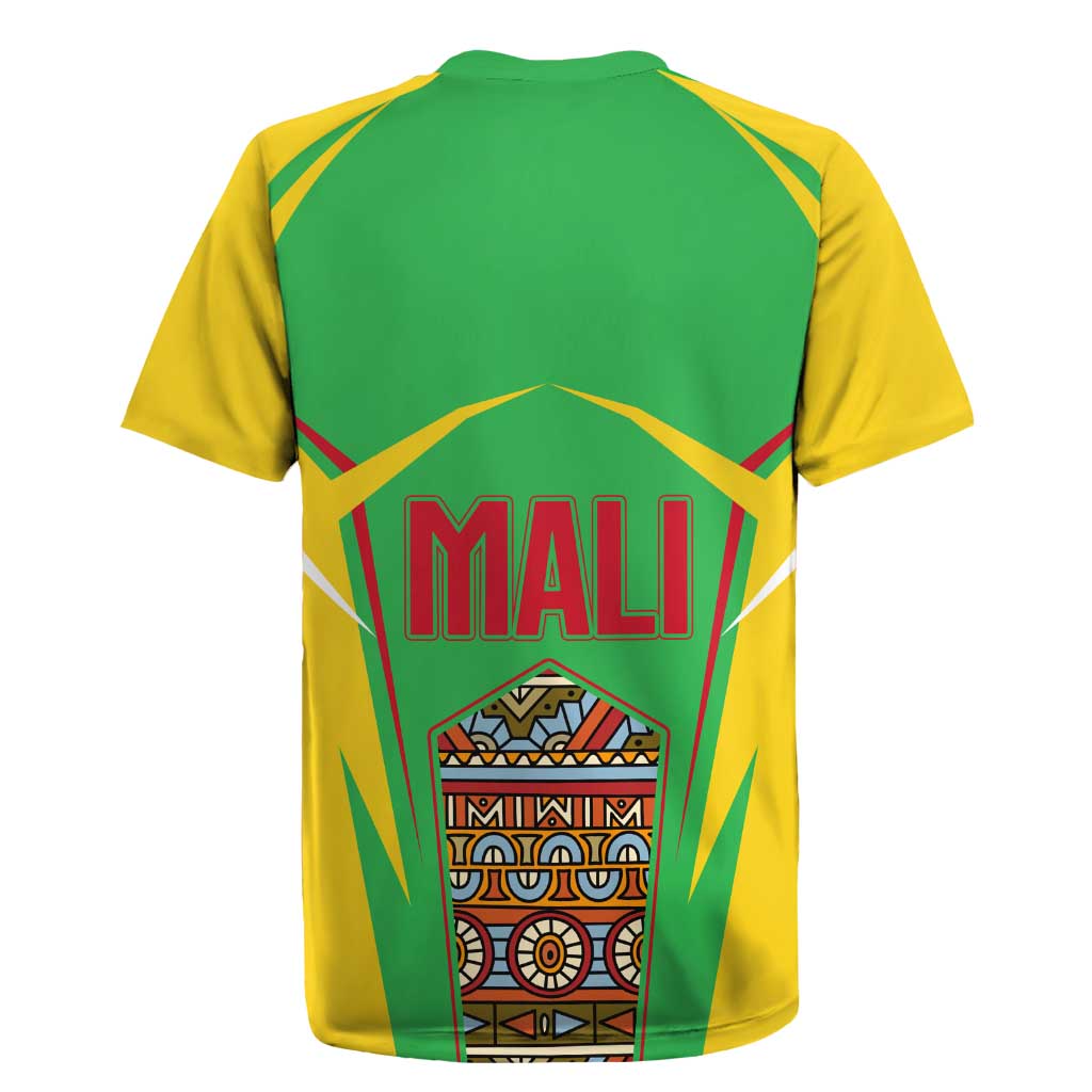 Mali Vulture Rugby Jersey National Emblem Details & Traditional Patterns