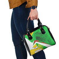 Mali Vulture Shoulder Handbag National Emblem Details & Traditional Patterns