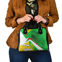 Mali Vulture Shoulder Handbag National Emblem Details & Traditional Patterns