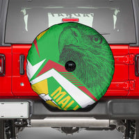 Mali Vulture Spare Tire Cover National Emblem Details & Traditional Patterns
