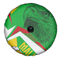 Mali Vulture Spare Tire Cover National Emblem Details & Traditional Patterns