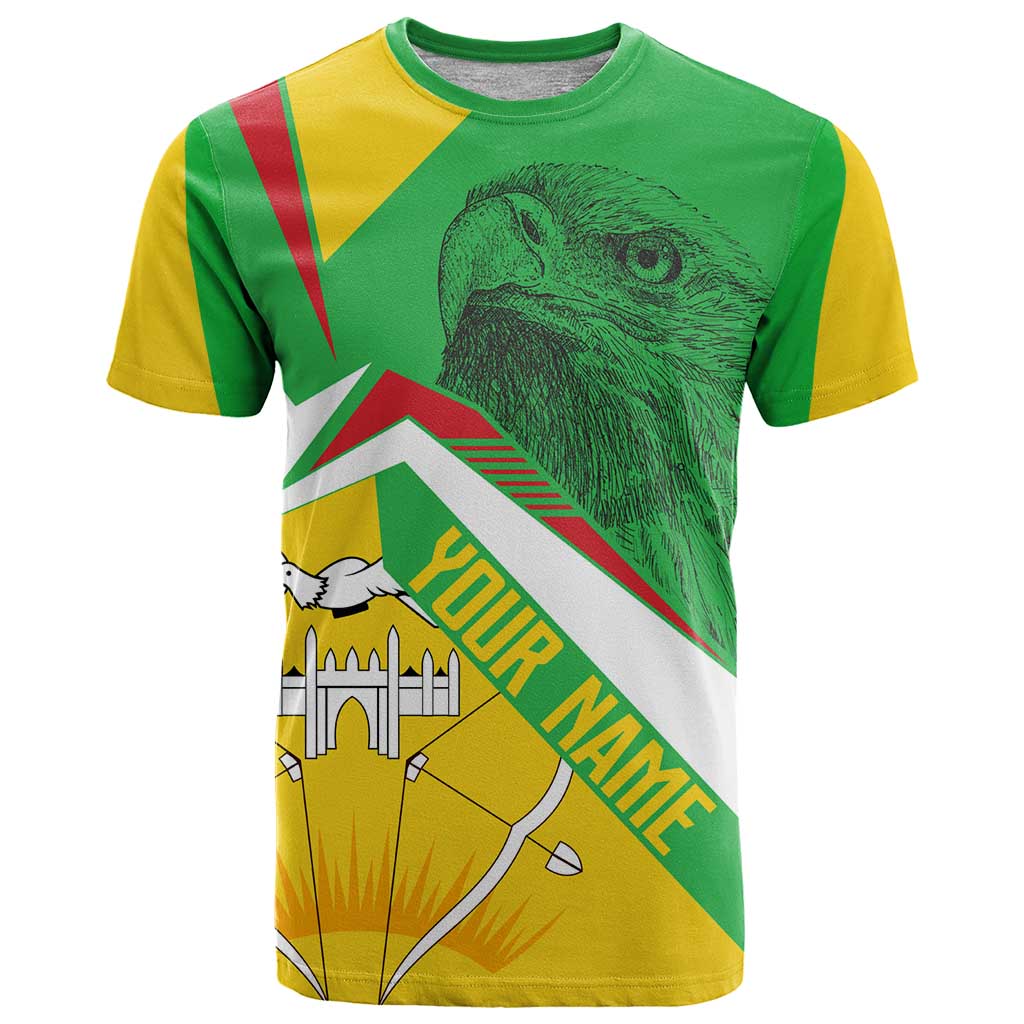 Mali Vulture T Shirt National Emblem Details & Traditional Patterns