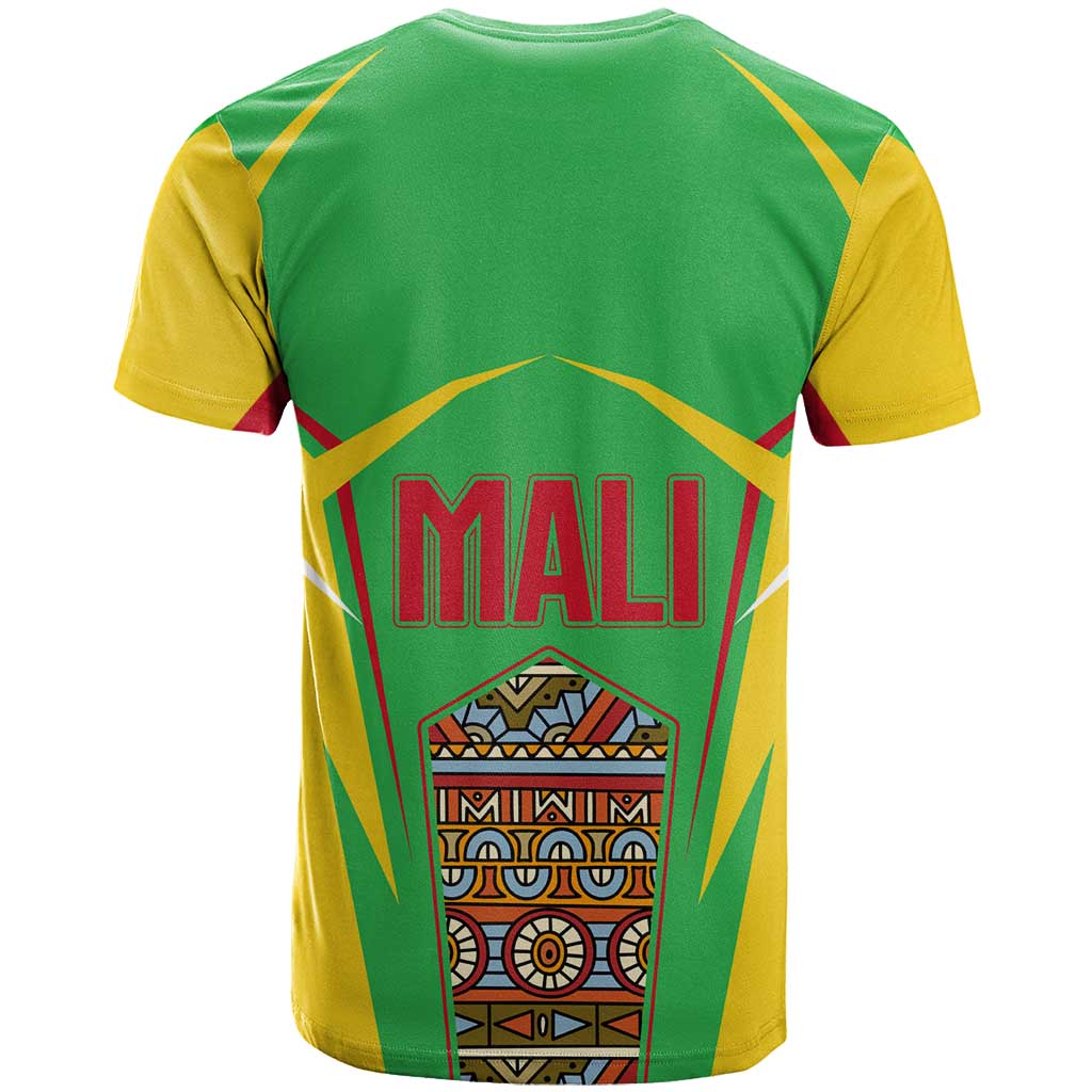Mali Vulture T Shirt National Emblem Details & Traditional Patterns