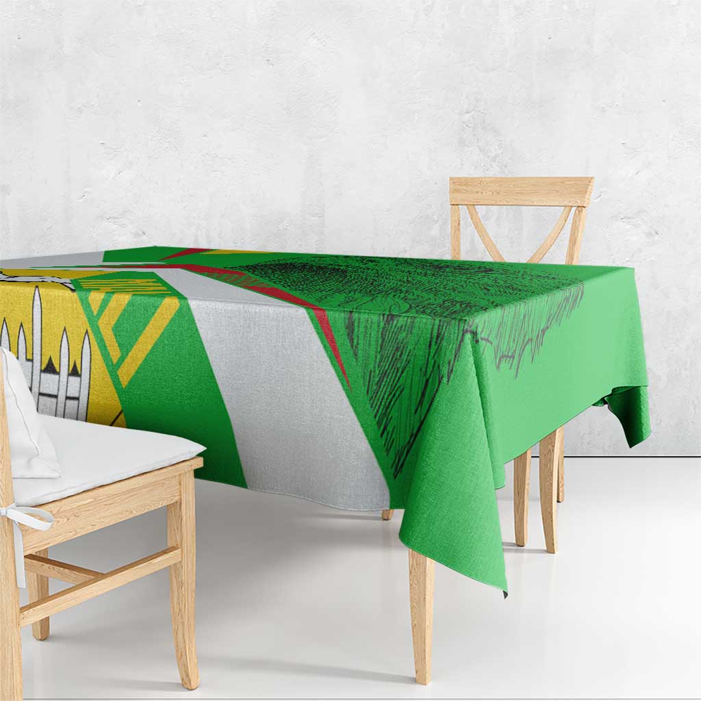 Mali Vulture Tablecloth National Emblem Details & Traditional Patterns