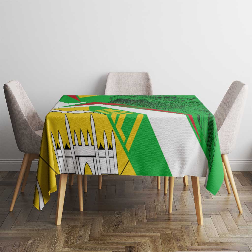 Mali Vulture Tablecloth National Emblem Details & Traditional Patterns