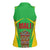 Mali Vulture Women Sleeveless Polo Shirt National Emblem Details & Traditional Patterns