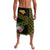 Martinique Heritage Lavalava Hibiscus Floral Design with Green and Yellow Madras Tartan