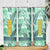 Martinique Pride Skinny Tumbler with Green Banana Leaf Print and Flag Patch Accents