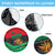 Martinique Pride Spare Tire Cover with Red Green Design and Tropical Bird of Paradise Flower